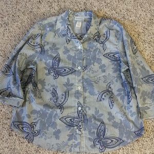 Blouse Sz 14p Alfred dunner